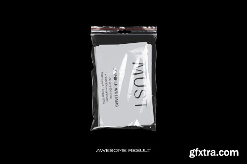 CreativeMarket - Plastic Bags Texture Branding Bundle 5753364