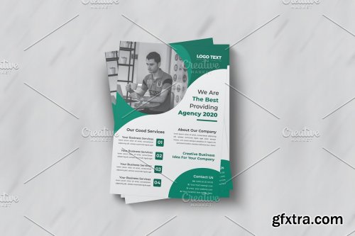 CreativeMarket - Corporate Business Flyers Bundle 5984364