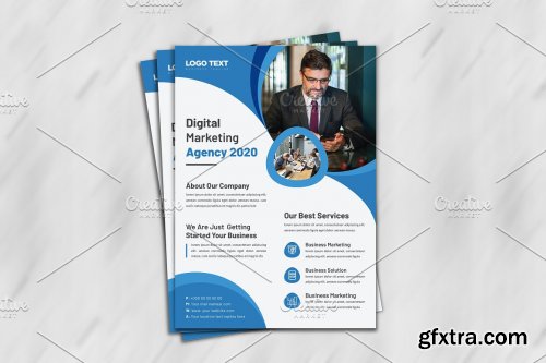 CreativeMarket - Corporate Business Flyers Bundle 5984364