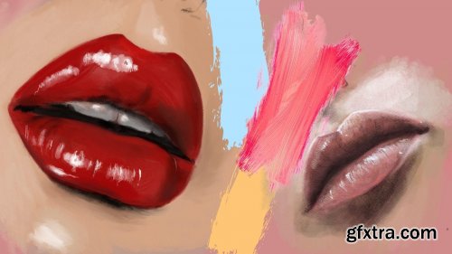  How to Paint On Procreate: The Lips
