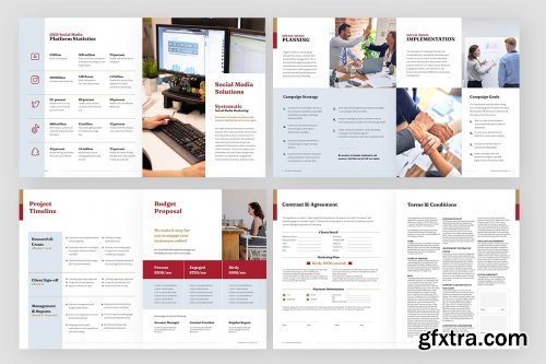 Real Text Marketing Proposal Template