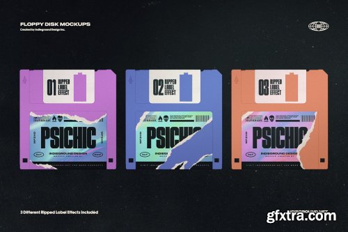 CreativeMarket - Floppy Disk Mockups 5904695