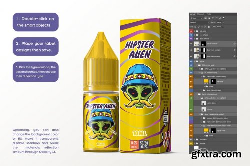 CreativeMarket - eLiquid Bottle Mockup v. 10ml-C Plus 6029751