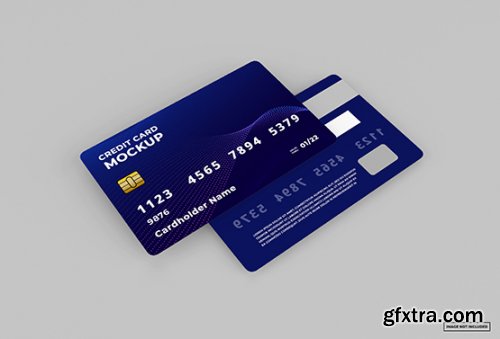 Credit card mockup