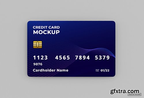 Credit card mockup