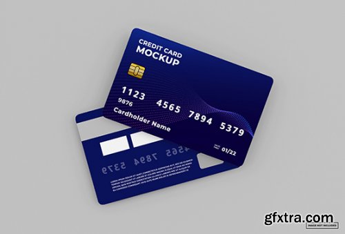 Credit card mockup