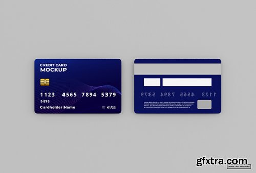 Credit card mockup