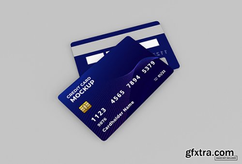 Credit card mockup