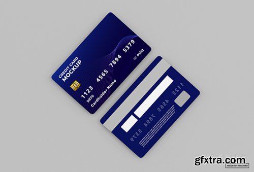 Credit card mockup