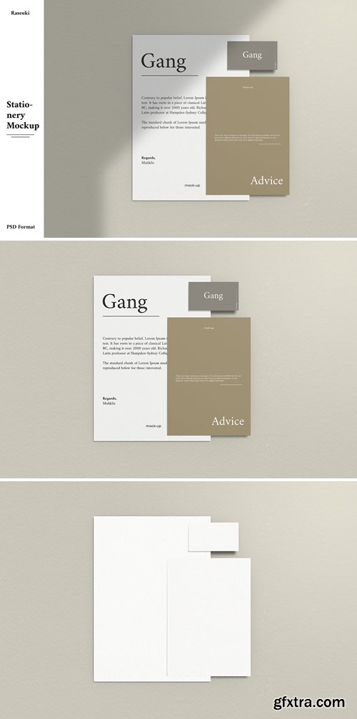 Stationery mockup