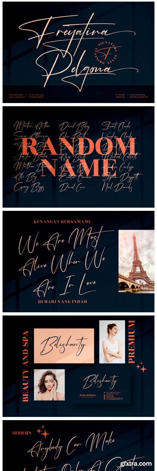 Freyatina Pelgona Font Freyatina Pelgona Font