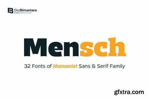 CM - Mensch 32 Fonts of Sans & Serif 5675061
