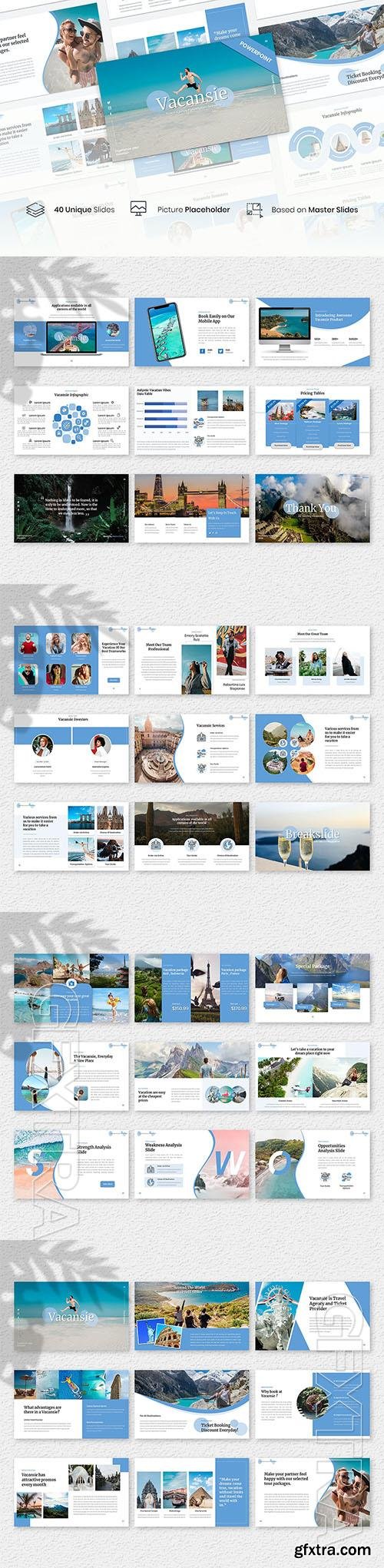 Vacansie – Travel Agency Presentation Template Vacansie – Travel Agency Presentation Template