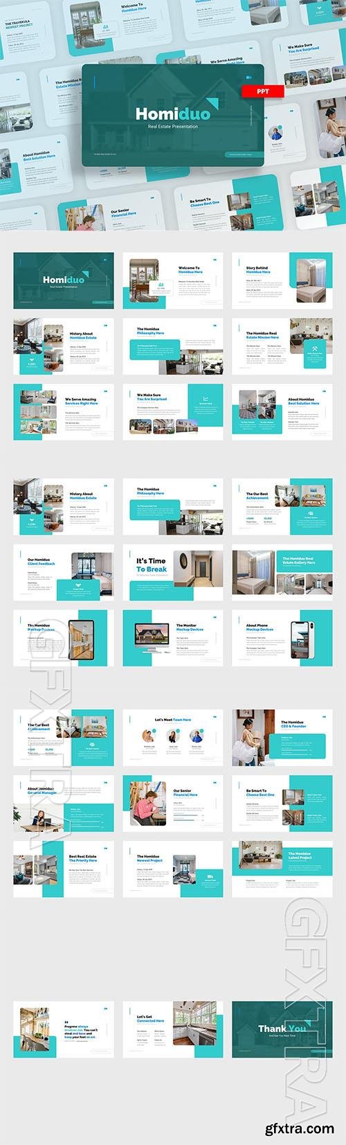 Homiduo Real Estate PowerPoint Template CKYEY6P Homiduo Real Estate PowerPoint Template CKYEY6P