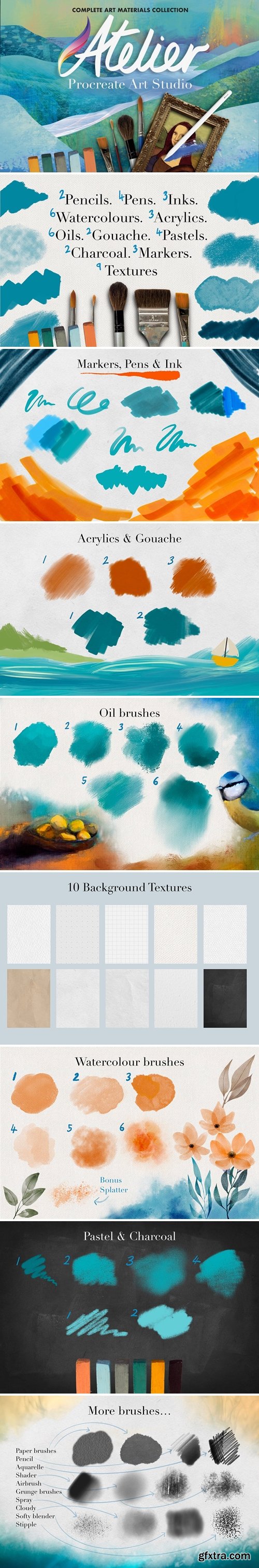 Procreate Complete Art Brush Collection