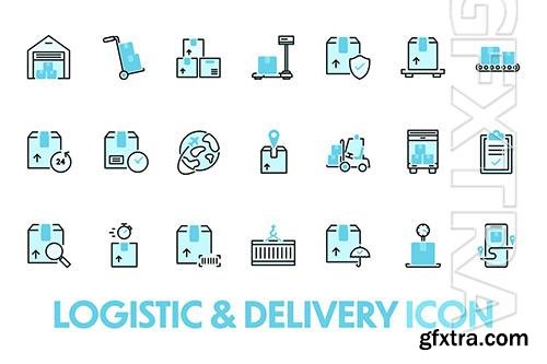 Logistic & Delivery Icon VQLG5ZT