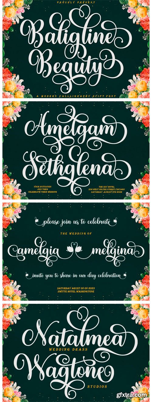Baligline Beauty Font Baligline Beauty Font