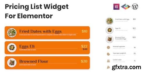 CodeCanyon - Pricing List Widget For Elementor v1.0.0 - 33308770 CodeCanyon - Pricing List Widget For Elementor v1.0.0 - 33308770
