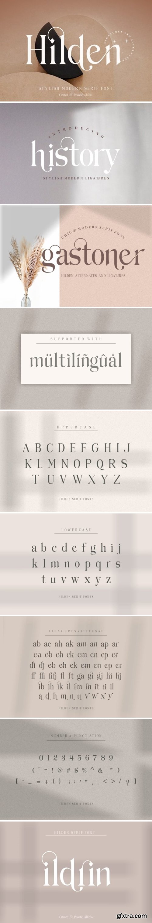 Hilden Font