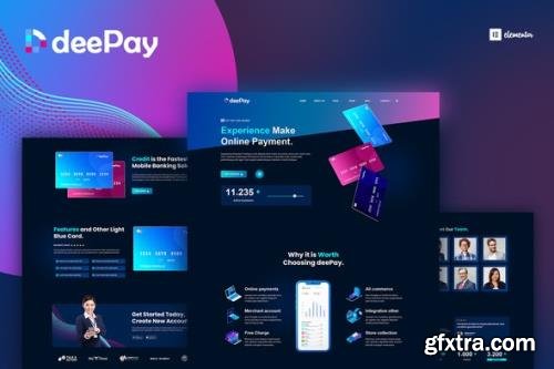 ThemeForest - DeePay v1.0.1 - Card Payment & Online Banking Elementor Template Kit - 33297266 ThemeForest - DeePay v1.0.1 - Card Payment & Online Banking Elementor Template Kit - 33297266