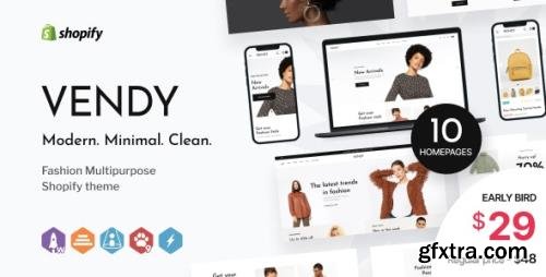 ThemeForest - Vendy v1.0.0 - Multipurpose Shopify Theme for Fashion - 31901809