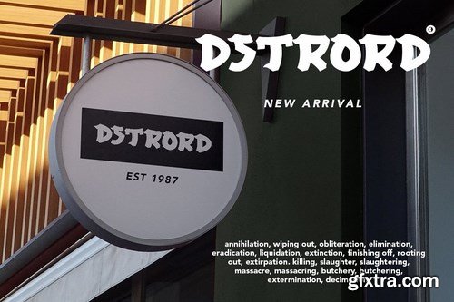 Zombie Army - Halloween Display Font