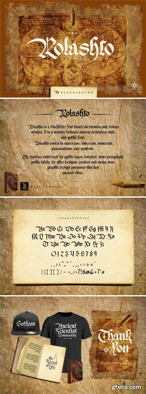Rolashto Font