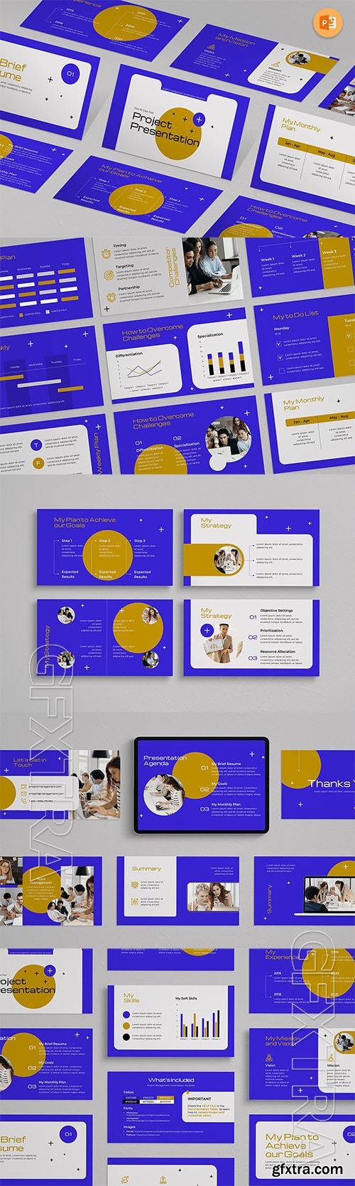 Project Presentation PowerPoint and Google Slides Template Project Presentation PowerPoint and Google Slides Template
