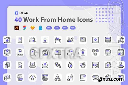Dygo - Work From Home Icons QPE82SG