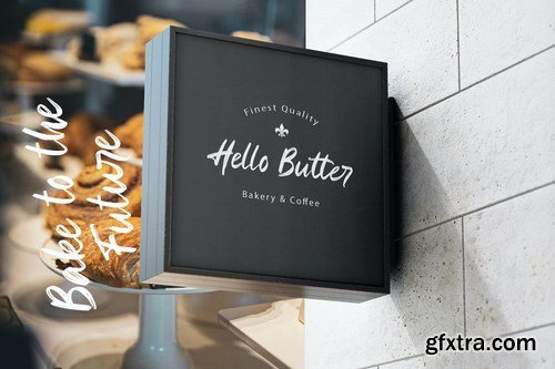 Higuey Matteo - Textured Brush Font