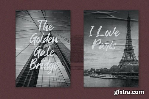 Higuey Matteo - Textured Brush Font