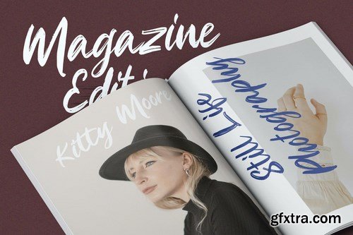 Higuey Matteo - Textured Brush Font