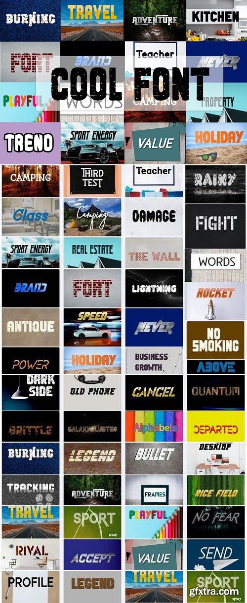 Cool Fonts Bundle - 58 Premium Fonts 020821