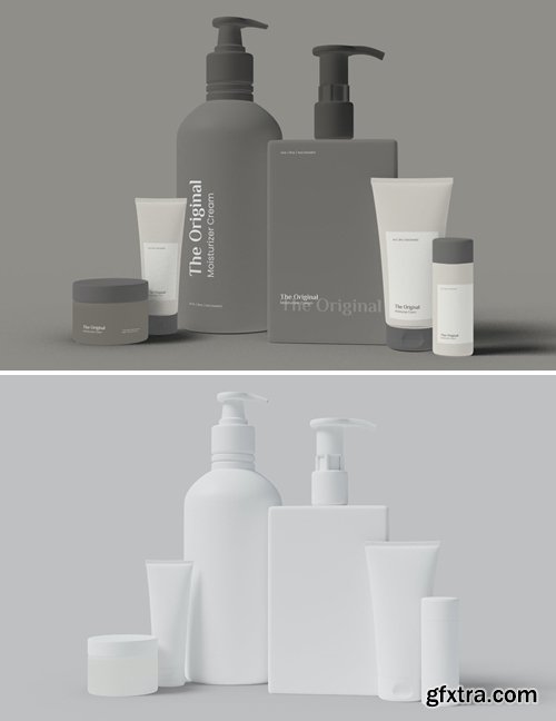 Cosmetics Mockup Tempalate