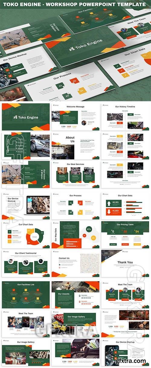 Toko Engine - Workshop Powerpoint Template