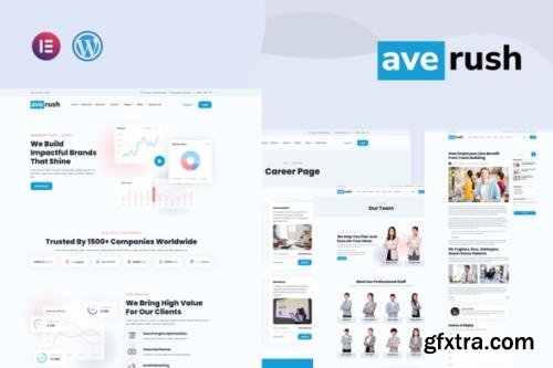 ThemeForest - Averush v1.0.0 - Digital Marketing & Creative Agency Elementor Template Kit - 33197163