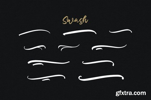 Celline Fram - Textured Brush Font