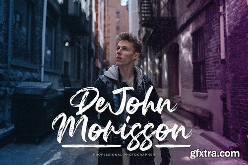 Agethsa - Textured Brush Font