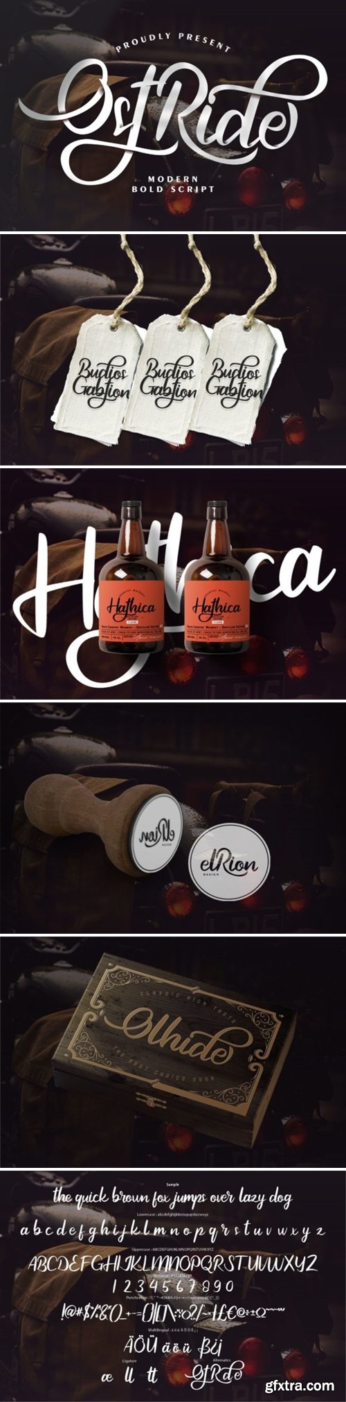 OstRide Font
