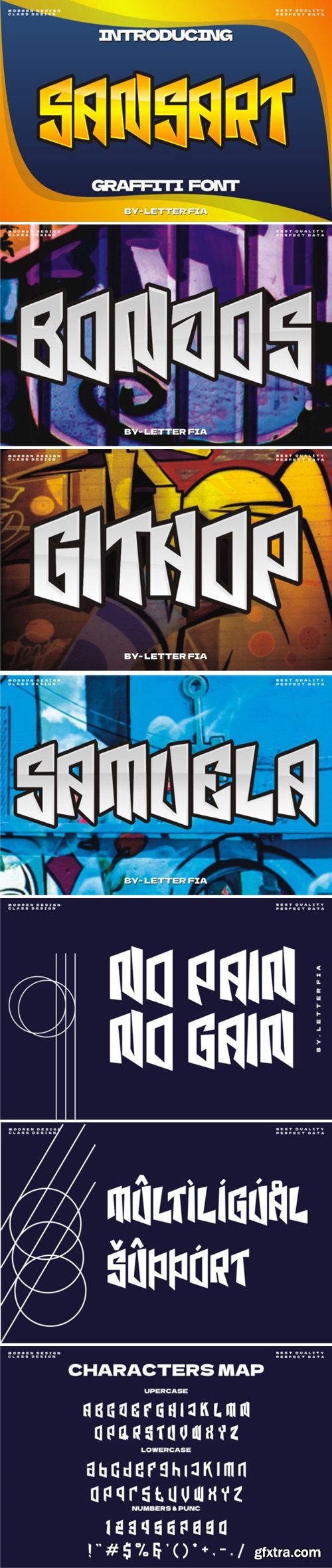 Sansart Font