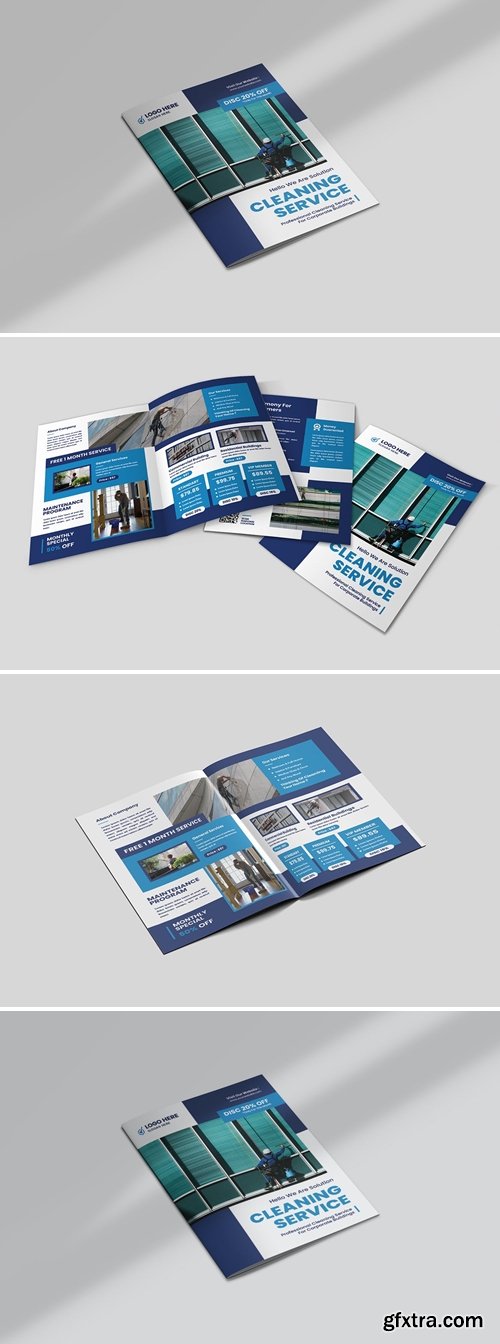 Cleaning Services Bifold Brochure