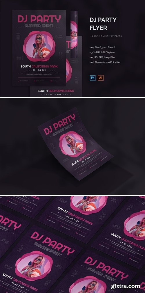 DJ Party - Flyer