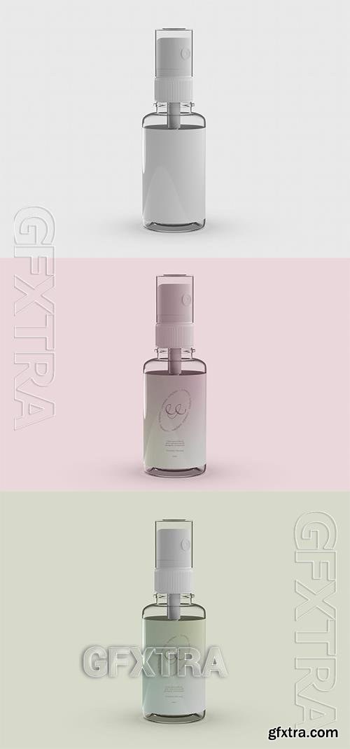 Spray Bottle Mockup FMDBBR7
