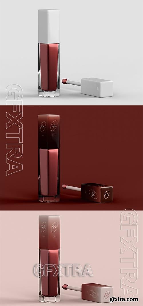 Cosmetic Lipstick Mockup 6N2N8PJ
