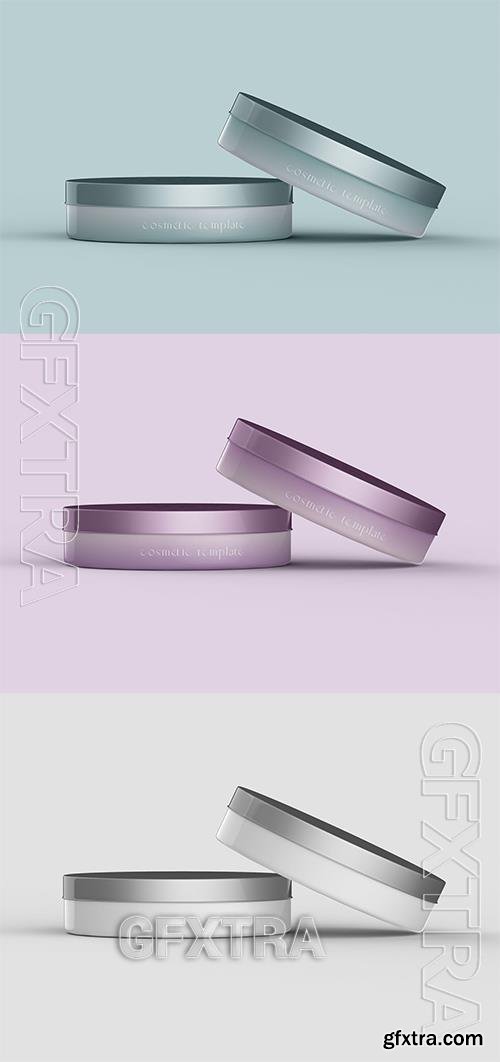 Two Cosmetic Containers Mockup 8YYTYW2 Two Cosmetic Containers Mockup 8YYTYW2