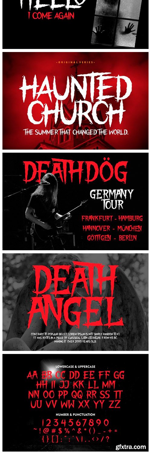 The Night Lamp Font The Night Lamp Font