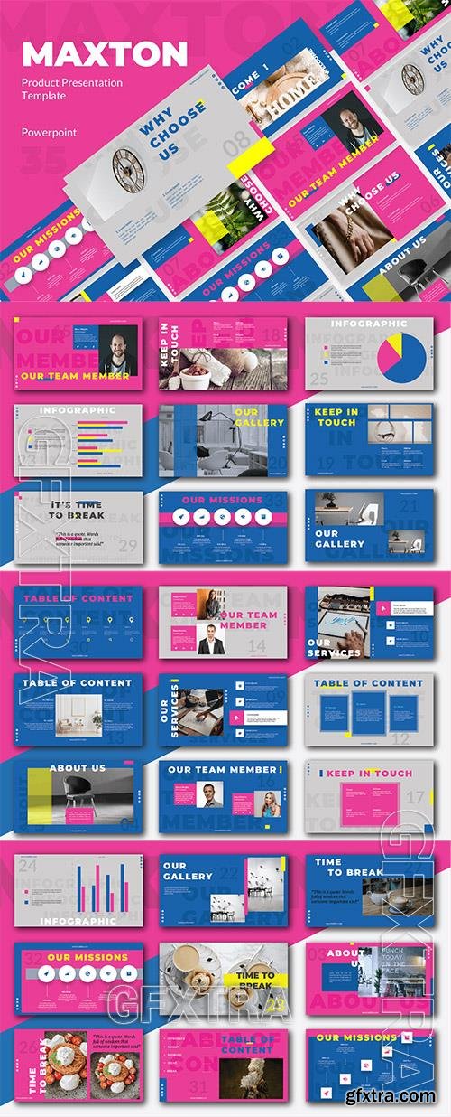 Product Presentation Powerpoint, Keynote and Google Slides Template Product Presentation Powerpoint, Keynote and Google Slides Template