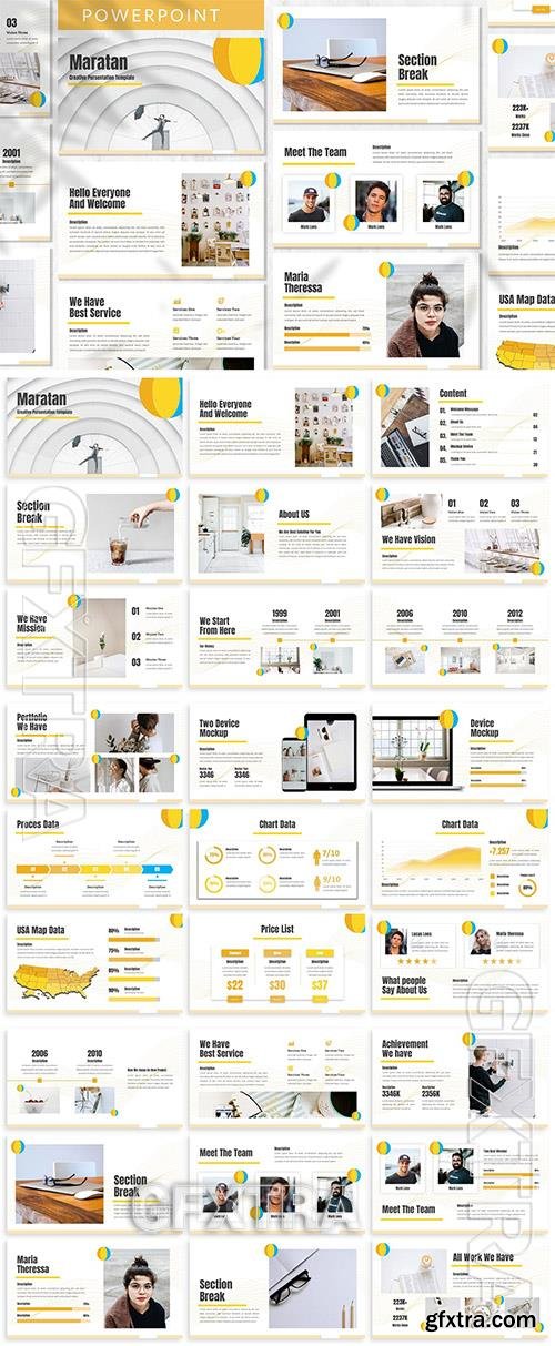 Maratan - Business Powerpoint, Keynote and Google Slides Template 