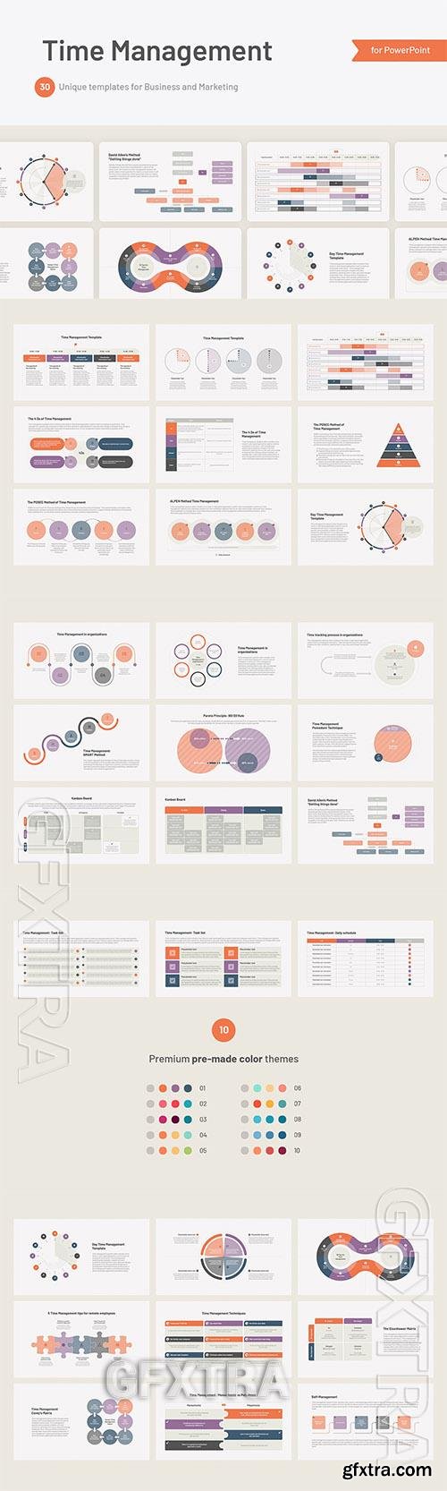 Time Management Powerpoint, Keynote and Google Slides Template Time Management Powerpoint, Keynote and Google Slides Template