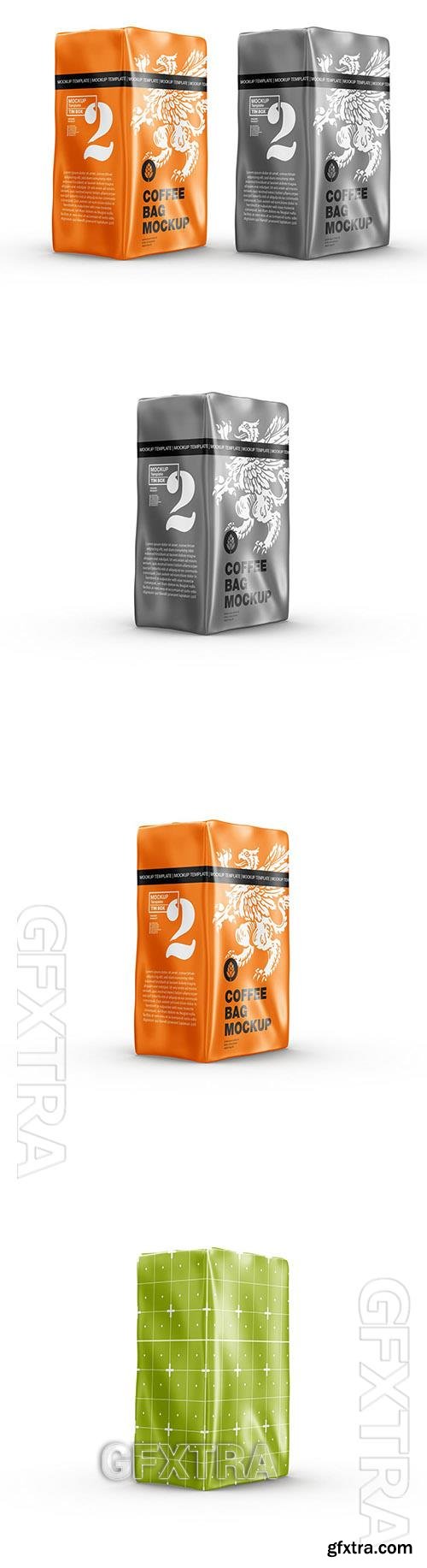 Metallic Paper Coffee Bag Mockup 3XVDZAR Metallic Paper Coffee Bag Mockup 3XVDZAR